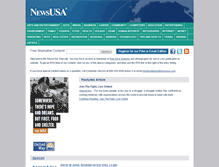Tablet Screenshot of about.newsusa.com